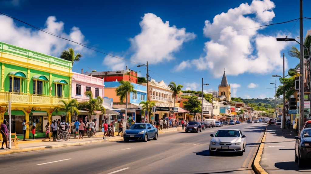 Bridgetown city in Barbados