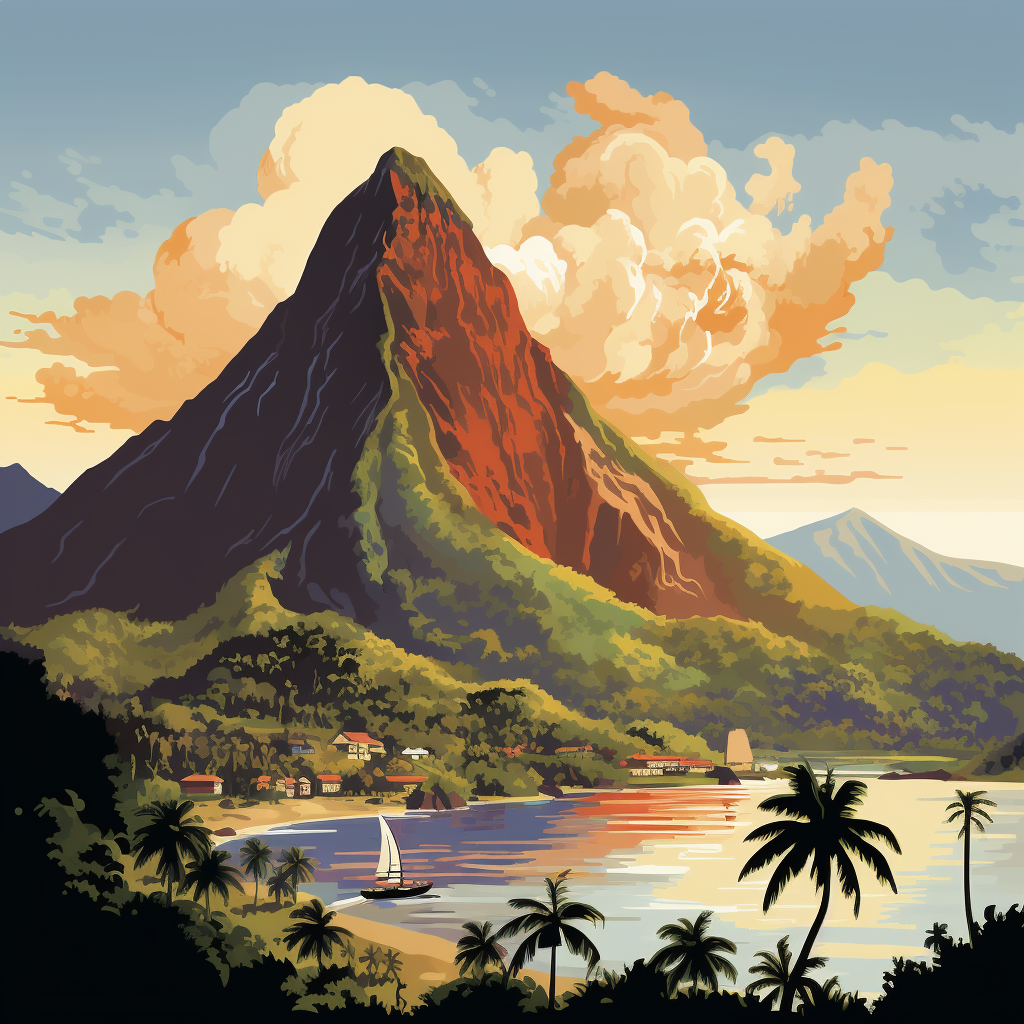 When Did The Pitons In St Lucia Last Erupt