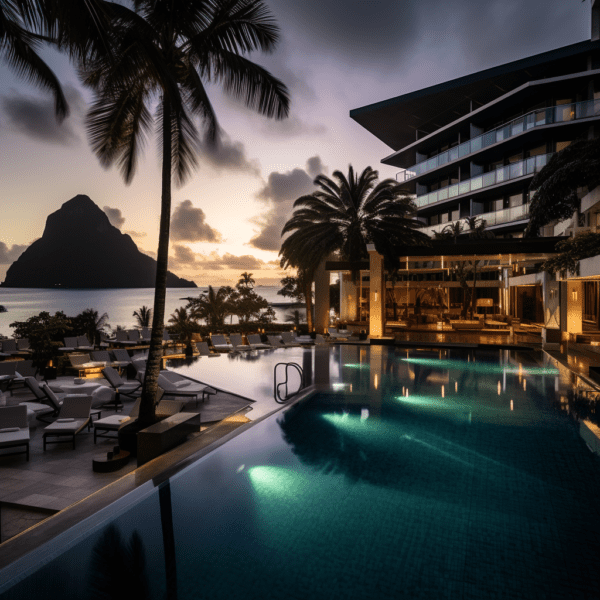 the Royalton Saint Lucia Resort and Spa