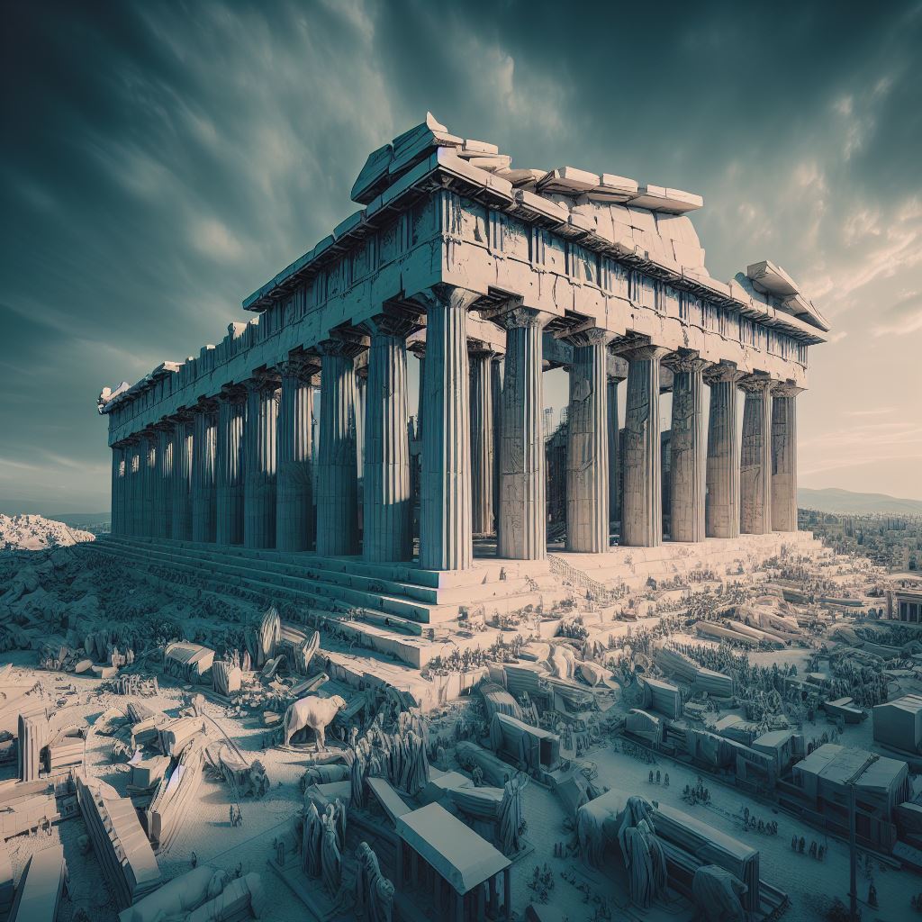 cultural tours in Greece - architectural marvel of the Parthenon in Athens